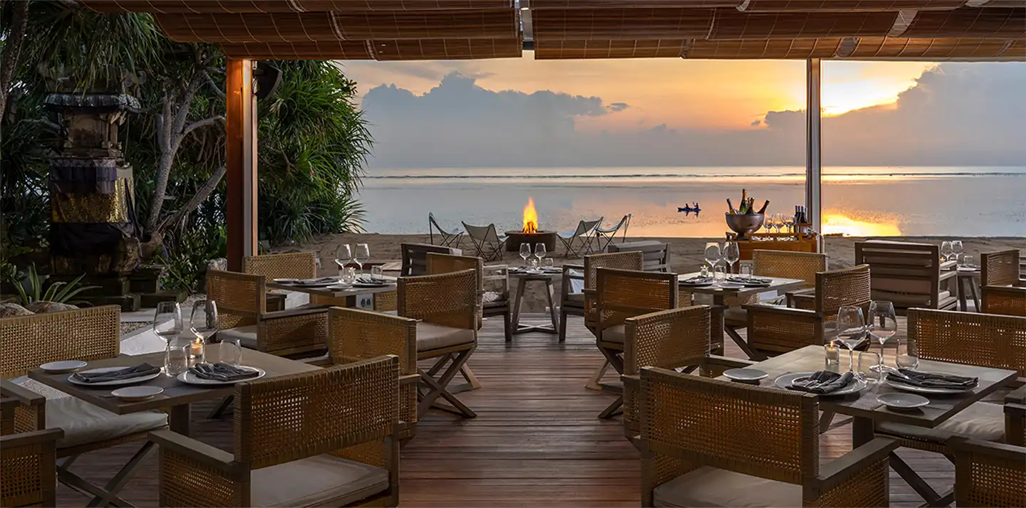 dine with sunset at sadara nusa dua resort boutique hotel
