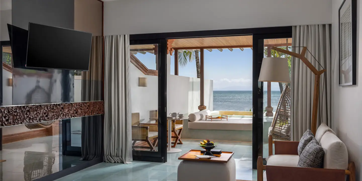 room with beach view nusa dua boutique hotel at sadara nusa dua resort