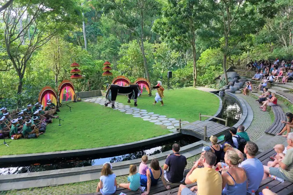 festival at monkey forest bali