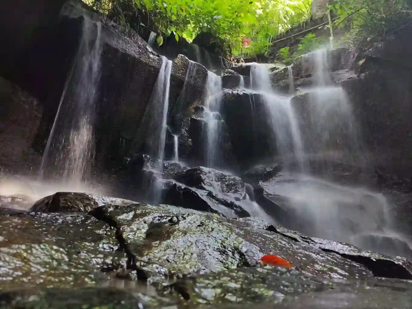 things to do at kanto lampo waterfall bali