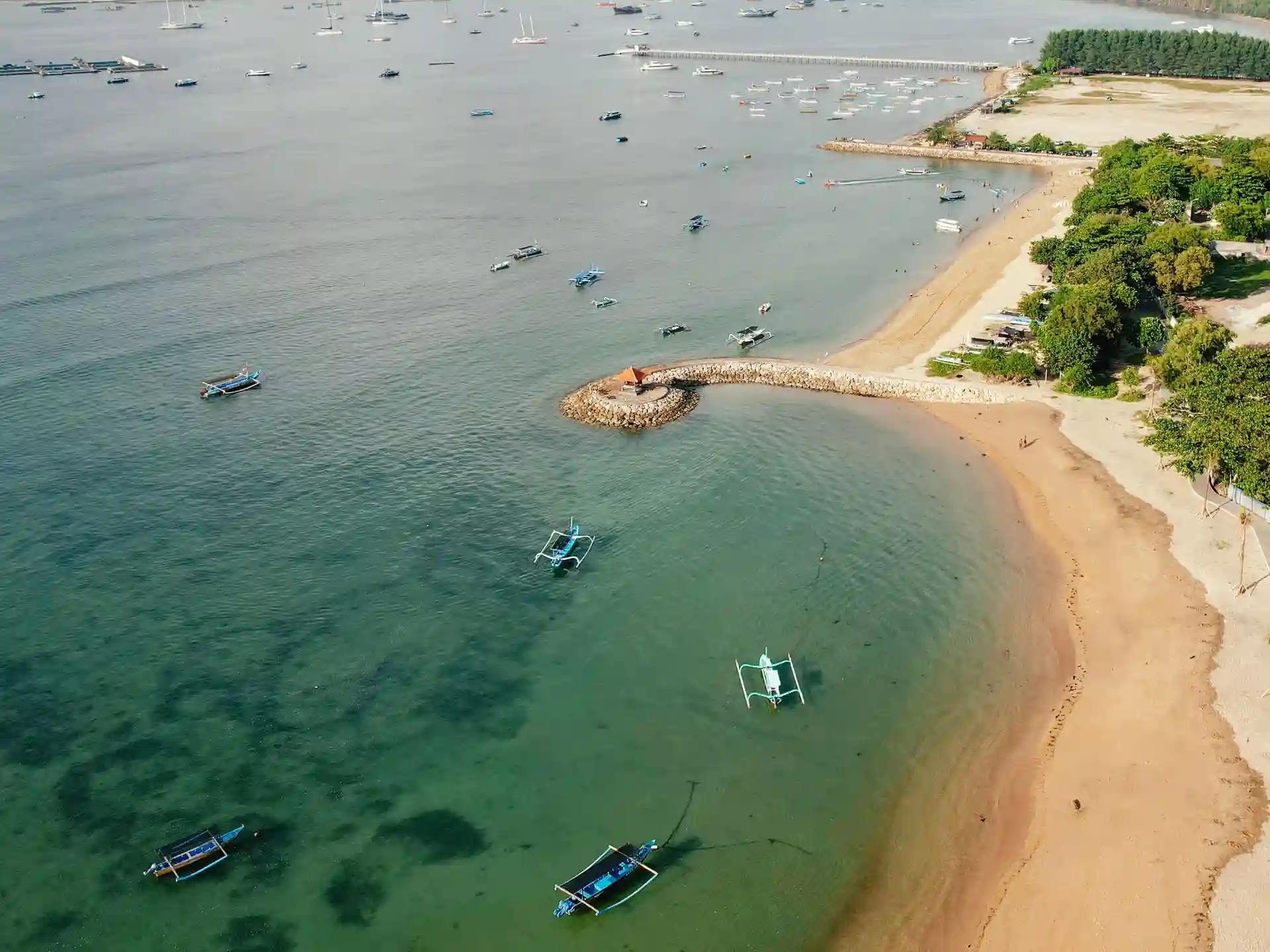overview of the tanjung benoa bali