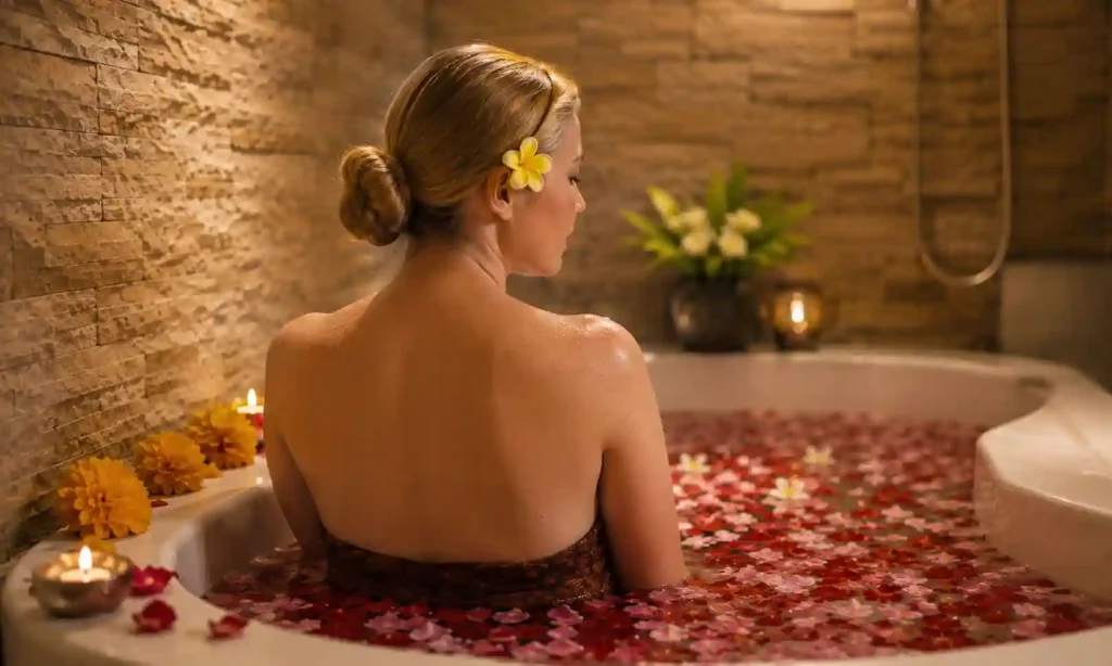 spa in sadara nusa dua resort on your babymoon